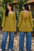 Trending corset kurtis for women pure cotton 