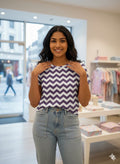 Irah Vastra soft cotton T-shirt — model front view