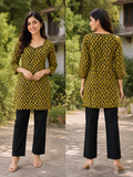 Pure cotton short kurtis for women 